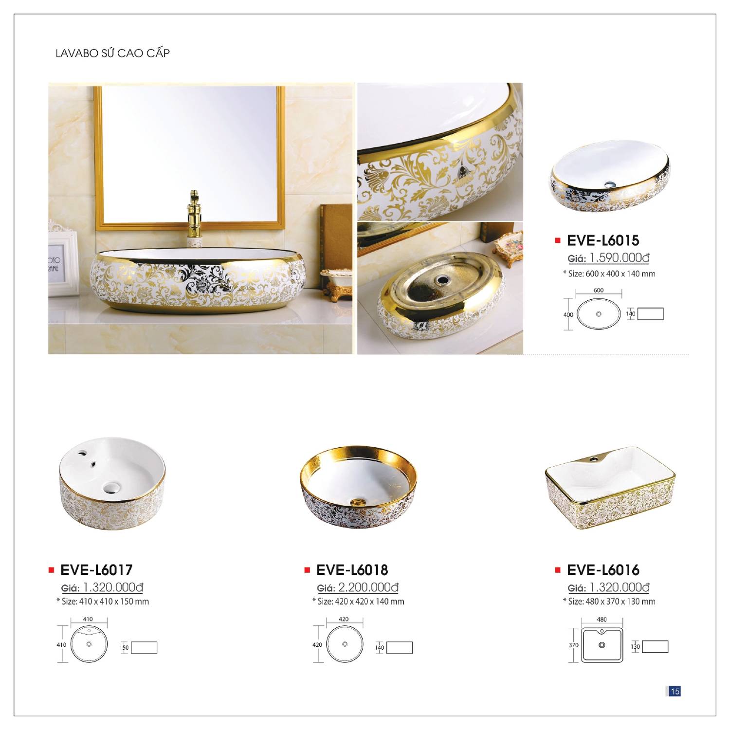Thiết bị vệ sinh EVEREST Catalogue và Bảng giá mới nhất 2025 /Page 15